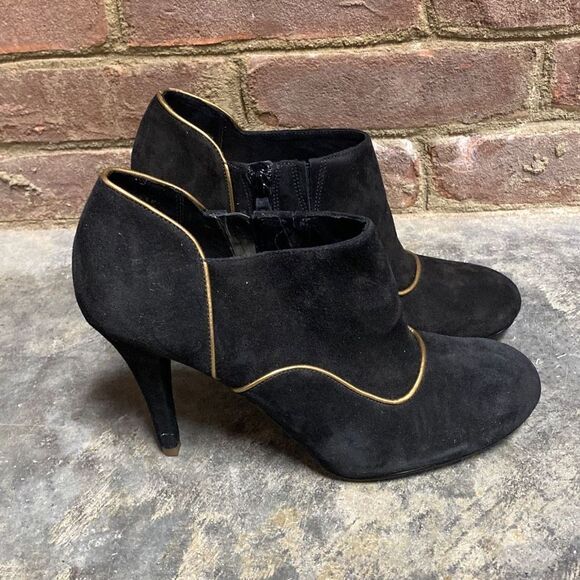 Rockport Black Suede Presia Bootie Size 8 NEW - Picture 4 of 10